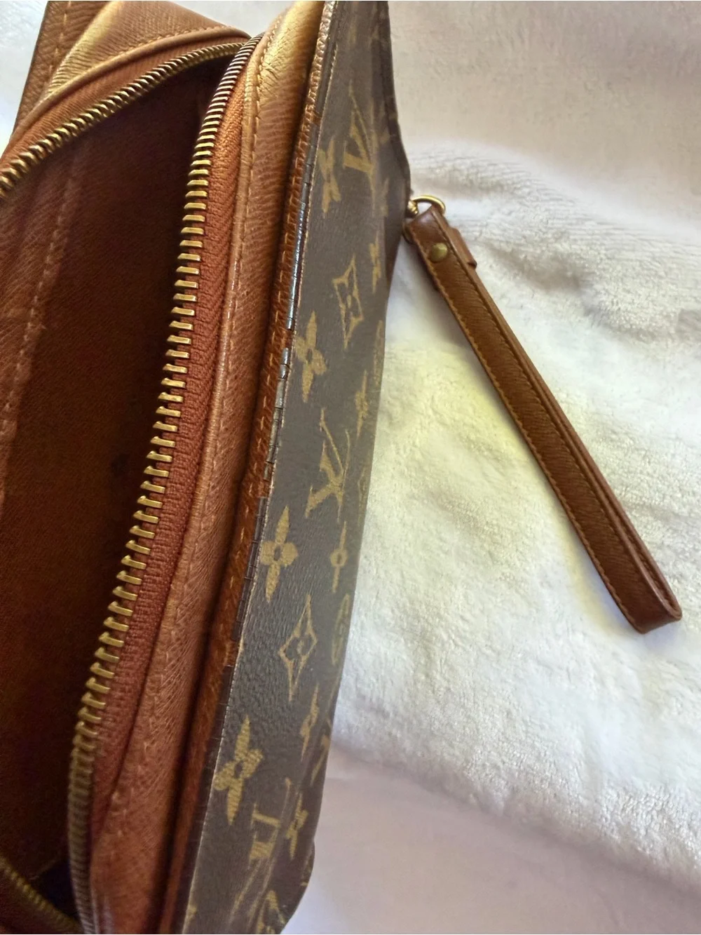 💓Louis Vuitton Monogram Orsay Clutch Bag